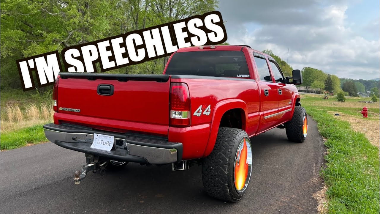 22x14 и 33 на прокачанном Duramax!