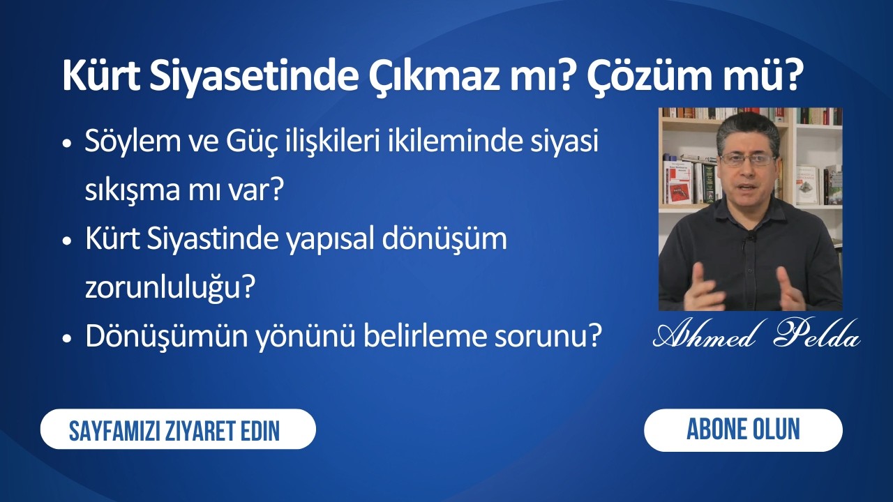 K&uuml;rt Siyasetinde &Ccedil;ıkmaz mı? &Ccedil;&ouml;z&uuml;m m&uuml;?