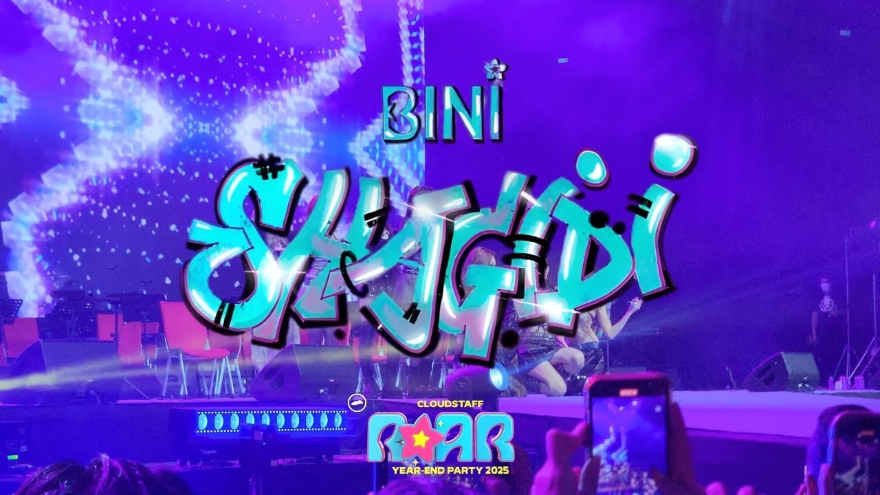 Shagidi - BINI | Cloudstaff Roar Year-End Party 2025 at Philippine Arena LIVE (VIP View)