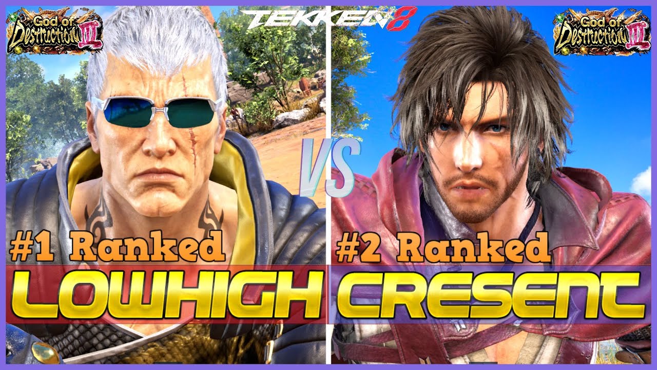 T8 ▰ LOWHIGH (#1 Ranked Bryan) Vs CRESCENT (#2 Ranked Clive) ▰ Tekken 8 High Level Gameplay