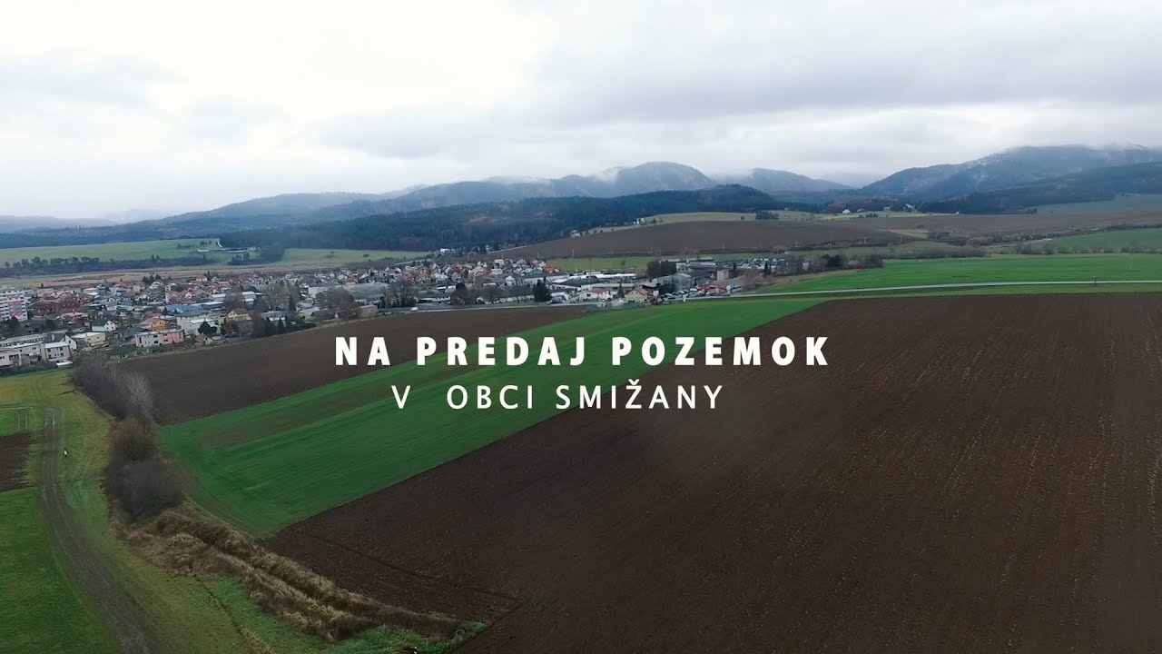 Exkluzívne na predaj pozemok v obci Smižany