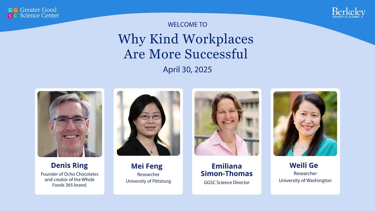 Why Kind Workplaces Are More Successful