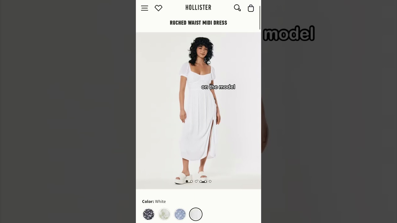 Trying on hollister clothes on my size 10 body&hellip;