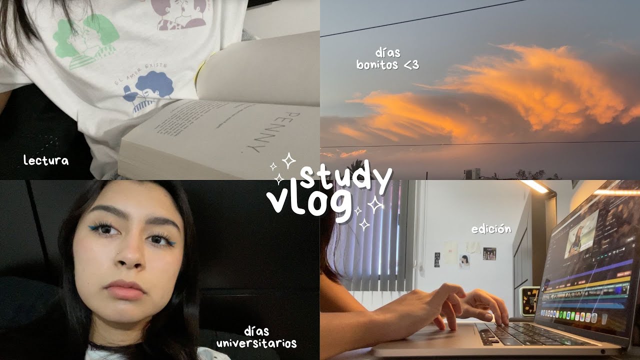 study vlog 📂 rutina realista, estudiando para exámenes, libros & días de una estudiante 🚏 ˚୨୧⋆｡˚