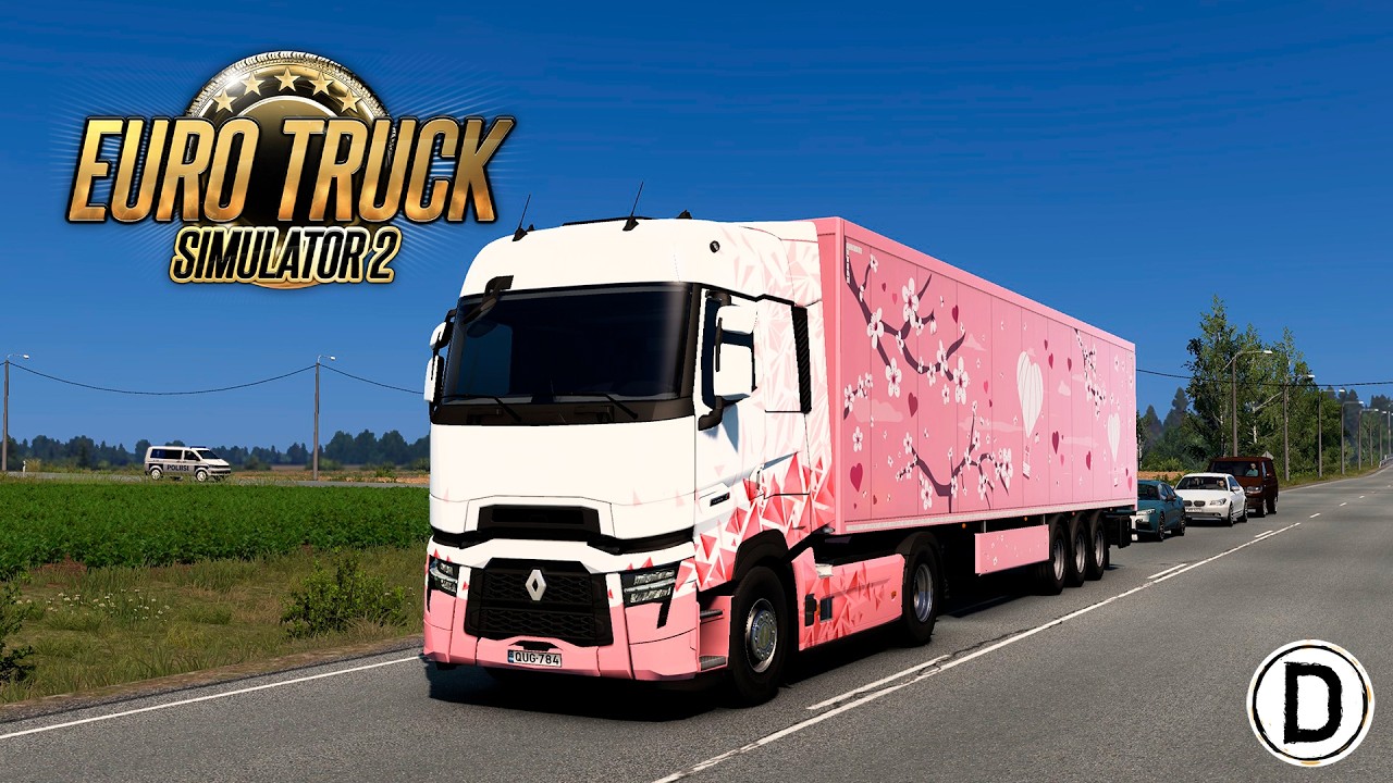 Hearts in Bloom Event в Euro Truck Simulator 2