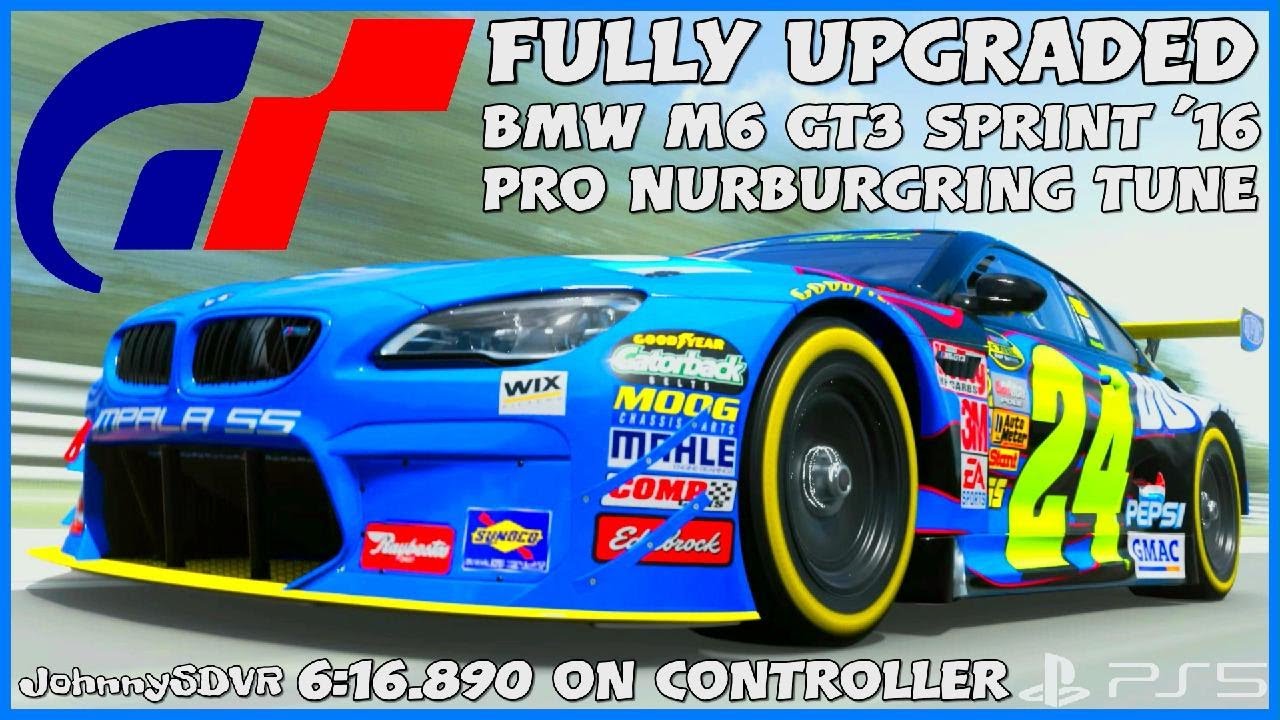 GT7 - BMW M6 GT3 Sprint Model '16 Pro Tune | Nurburgring Gr.3 Setup | Gran Turismo 7 Gr.3 Tune |