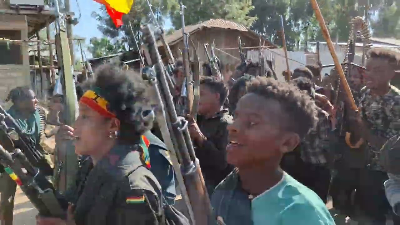 የአማራ ፋኖ ሸዋ ጠቅላይ ግዛት ዕዝ አፄ አምደ ጽዮን ኮር  አፄ ዳዊት ክፍለጦር ‼️