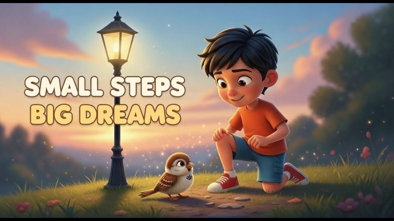 Small Steps, Big Dreams | Bed Time Story | Motivational Story