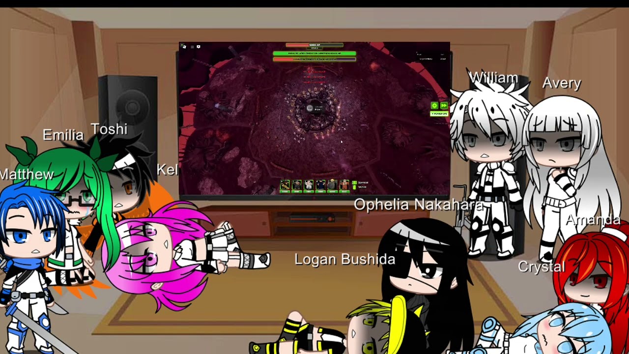 Elemental Society (with Toshi, Ophelia, and Logan) React to the TDX Halloween Bossfights (Awakened)
