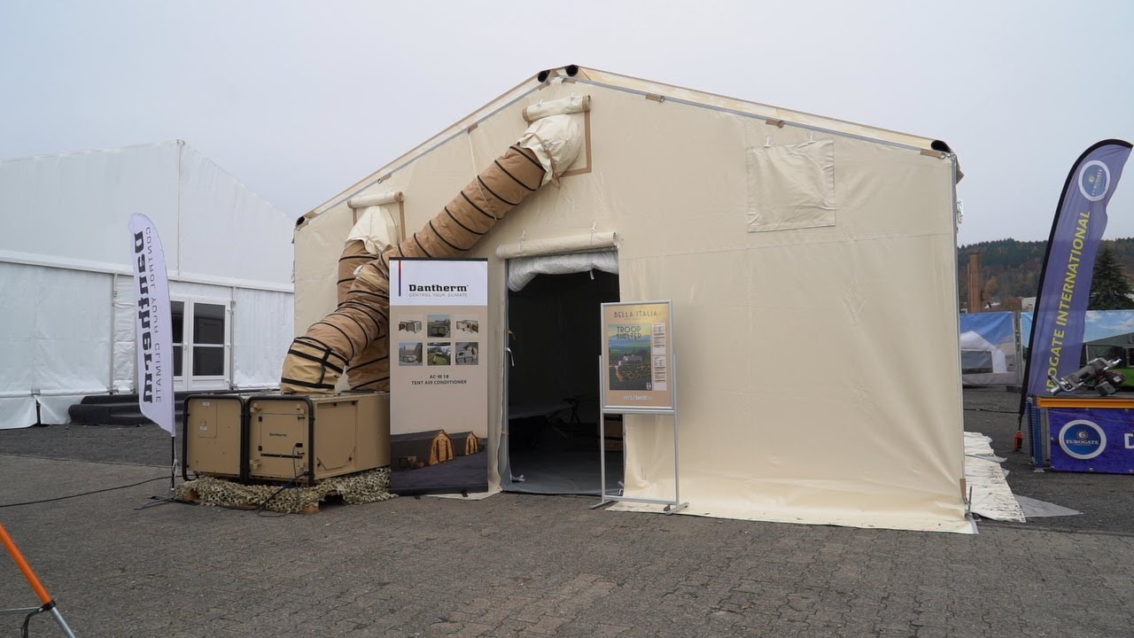 Produktvideo Milit&auml;rzelt Troop Shelter-  HTS tentiQ