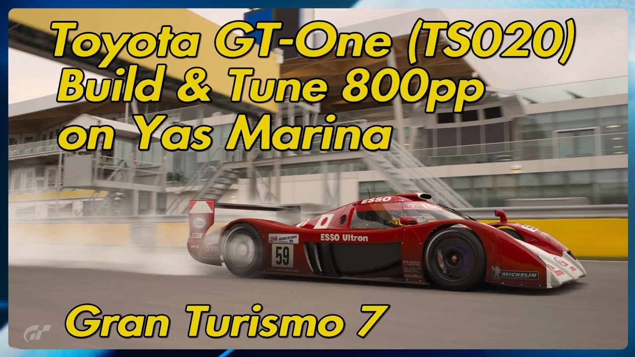 Toyota GT-One (TS020) 99 Build & Tune 800pp