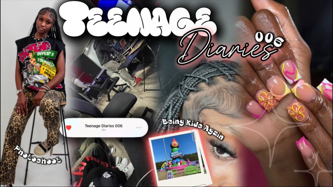 TEENAGE DIARIES 006 ✰ maintenance, photoshoot, friends, studio, big bounce, etc