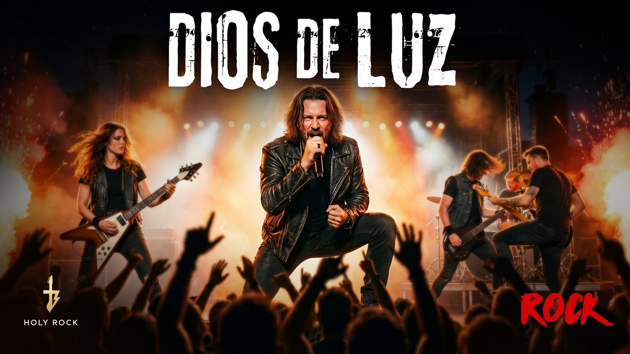 Dios de Luz | Rock Cristiano en Español que Ilumina la Fe | HOLY ROCK