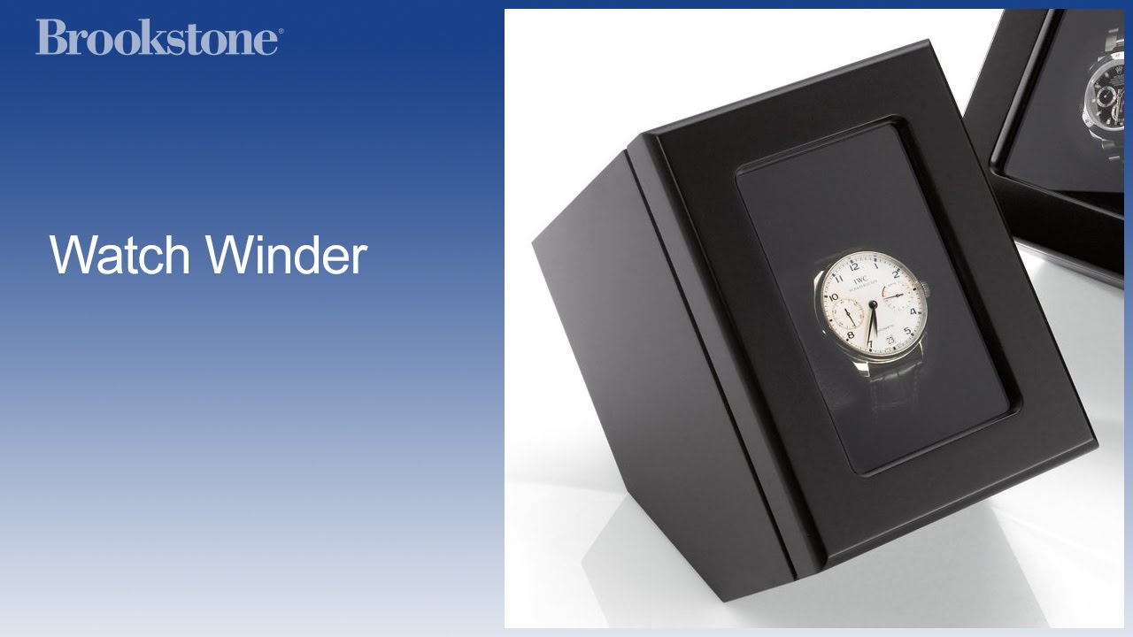Automatic Watch Winder—Works with All Major Brands of Watches