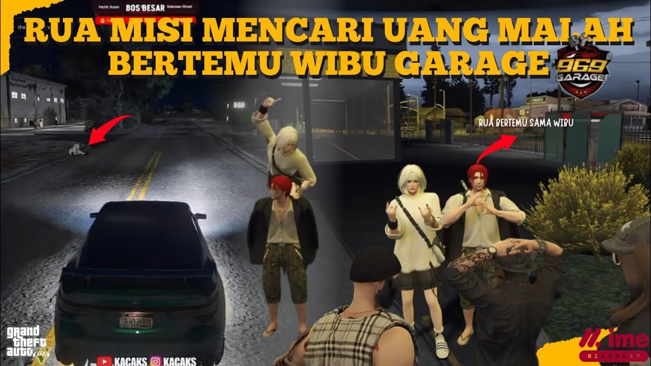 MOMEN LUCU RUA NGEMIS NGUMPULIN UANG 1JUTA  DAN🚨MALAH  BERTEMU WIBO DI BENGKEL GARAGE FULL NGAKAK 😂🤣