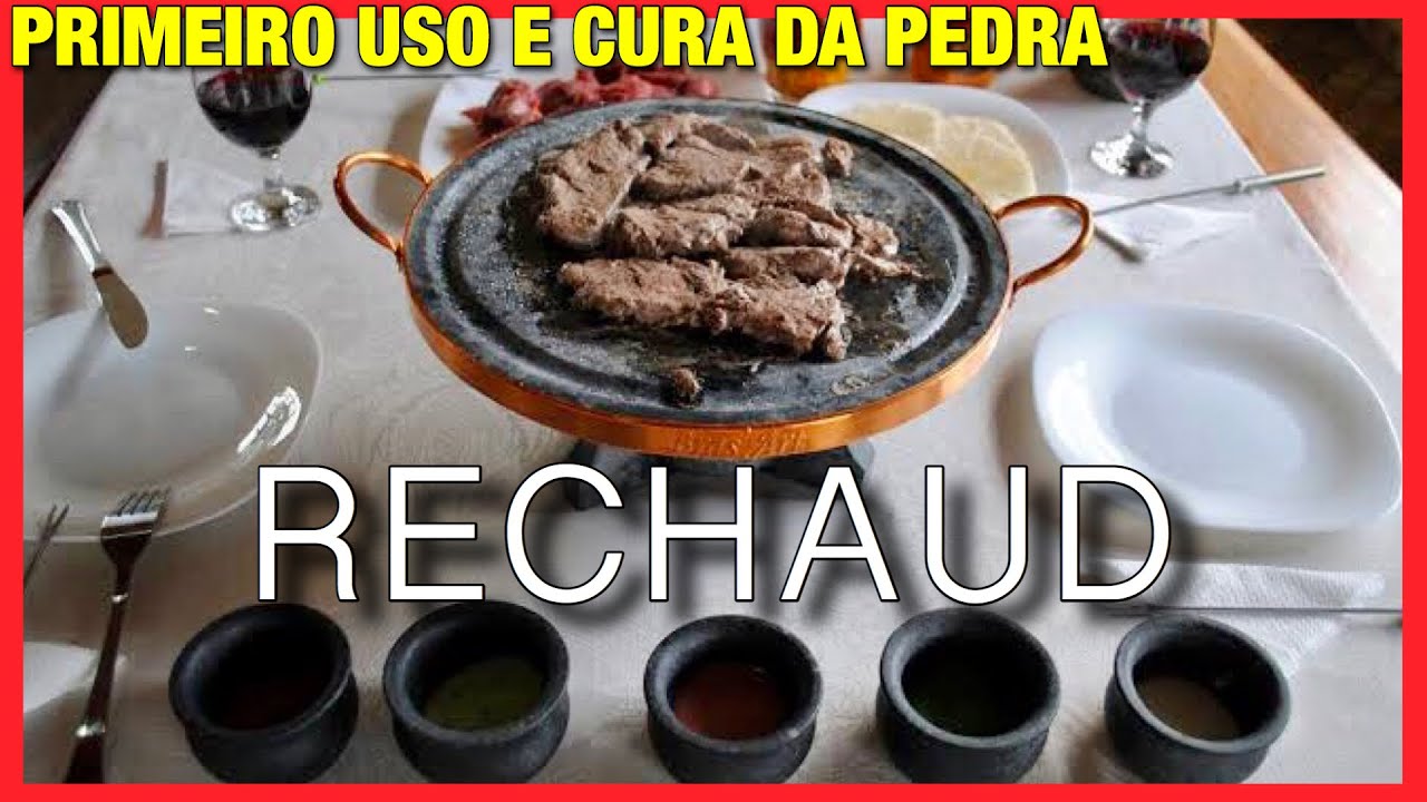 RECHAUD - COMO UTILIZAR  & UNBOXING CHURRASCO DENTRO DE CASA !