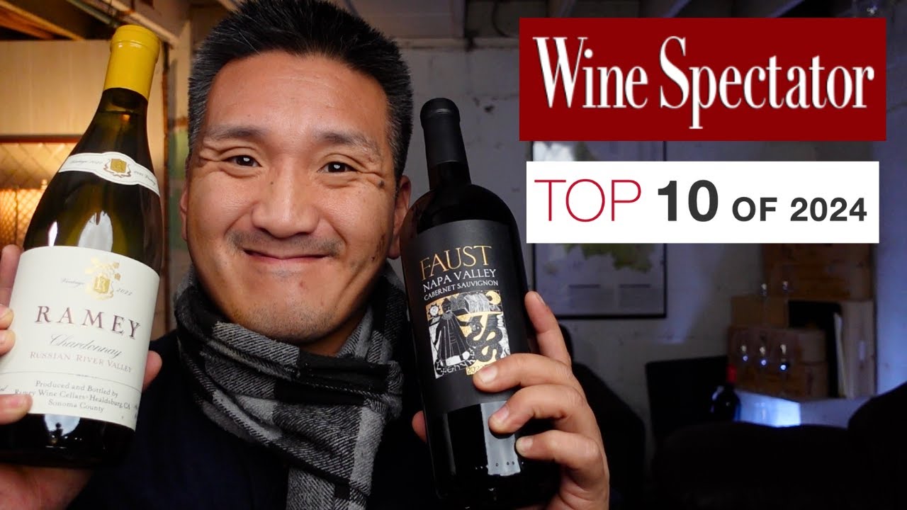 10 лучших вин 2024 года по версии журнала WINE SPECTATOR | Дегустация и реакция!!!