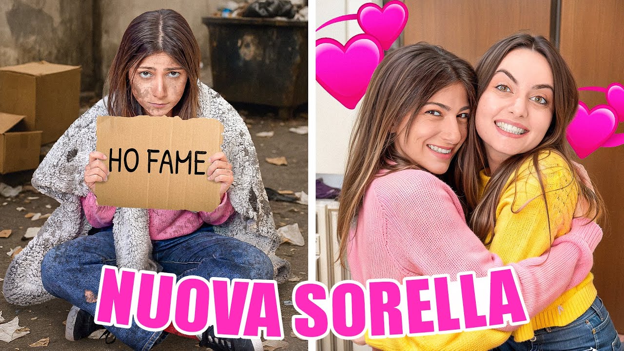 DANI TROVA una RAGAZZA ABBANDONATA e la FA DIVENTARE LA NUOVA SORELLA ! SORELLA ADOTTATA