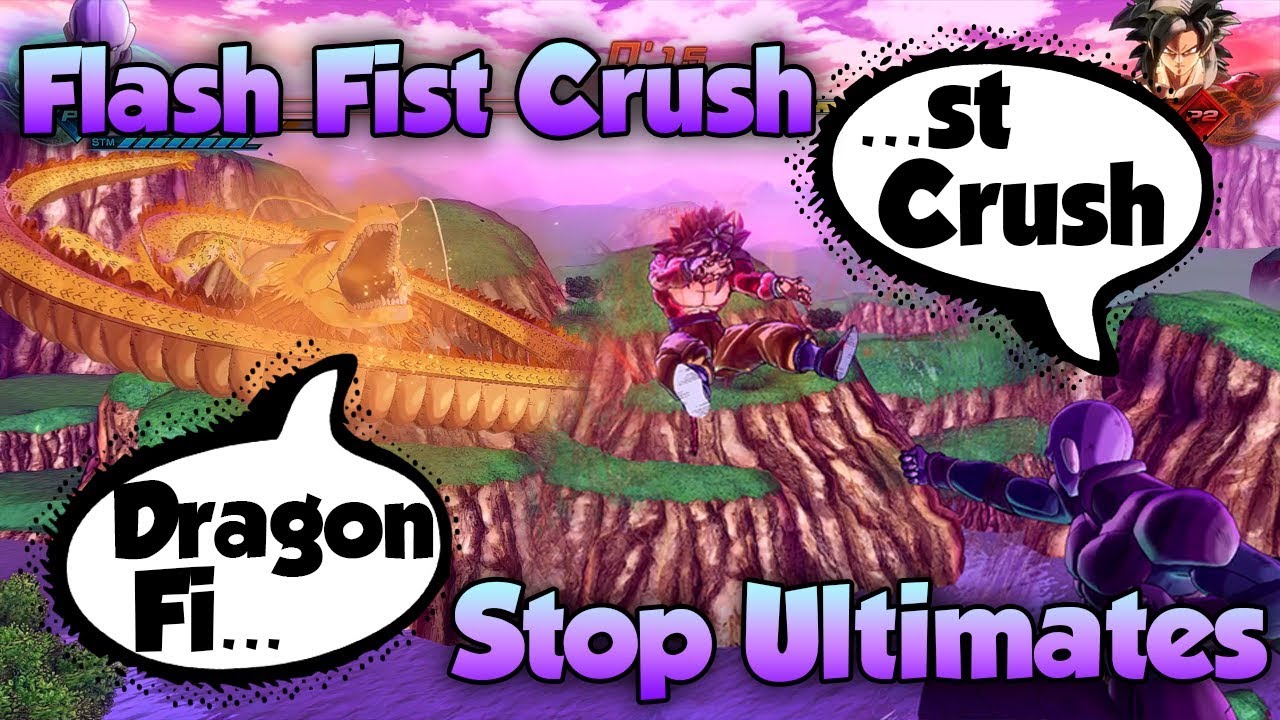 Can Hits Flash Fist Crush Stop Ultimates? - Dragon Ball Xenoverse 2