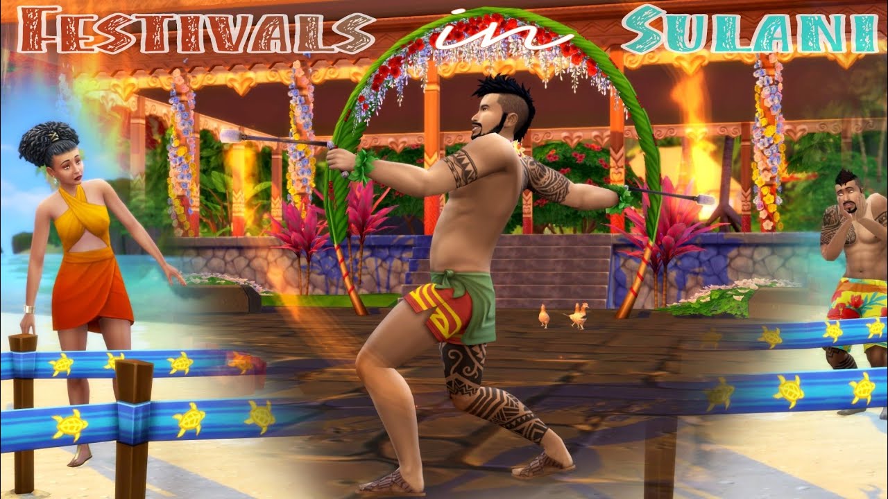 Es gibt FESTIVALS in Sulani! 🏝😍🎉 | Sims 4 Inselleben | SIMBO