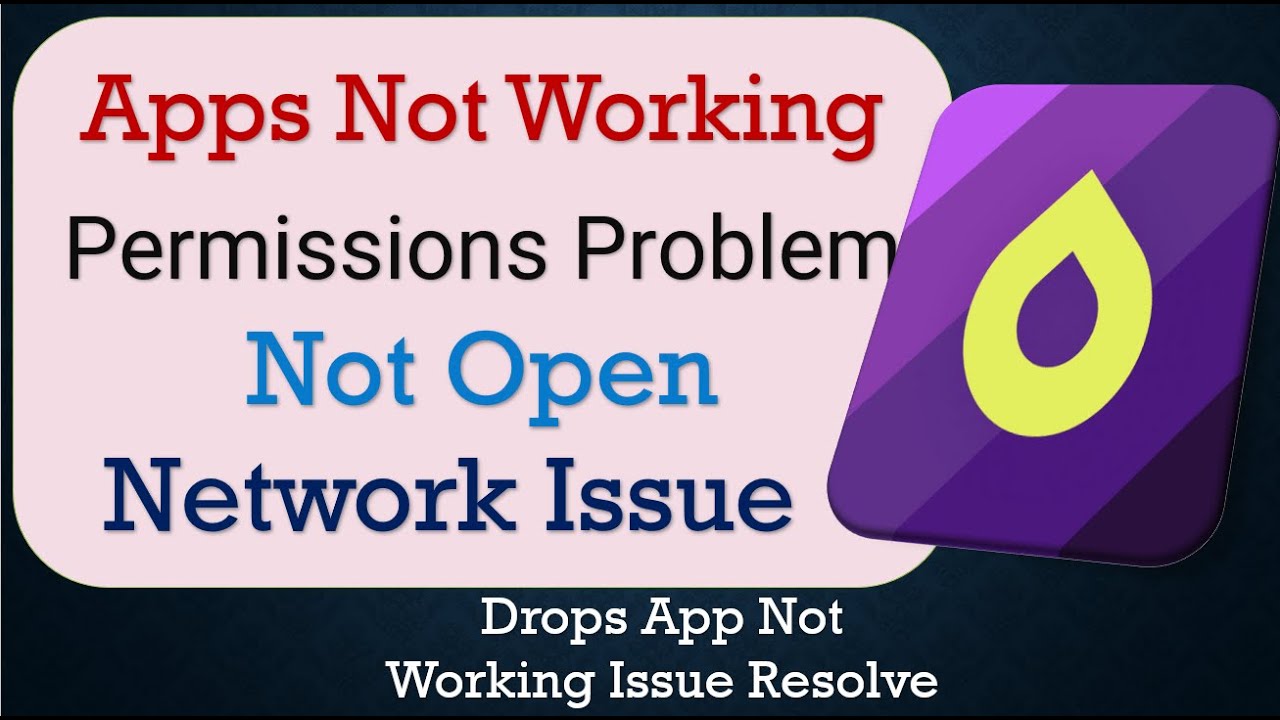 How To Fix Drops App not working | Loading Problem | Space Issue | Network & Permissions Issue
