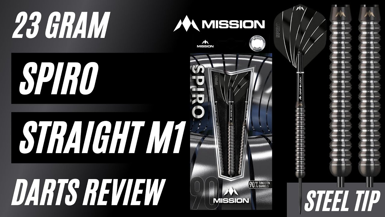 Mission Darts Spiro M1 Darts Review | Darts Reviews TV