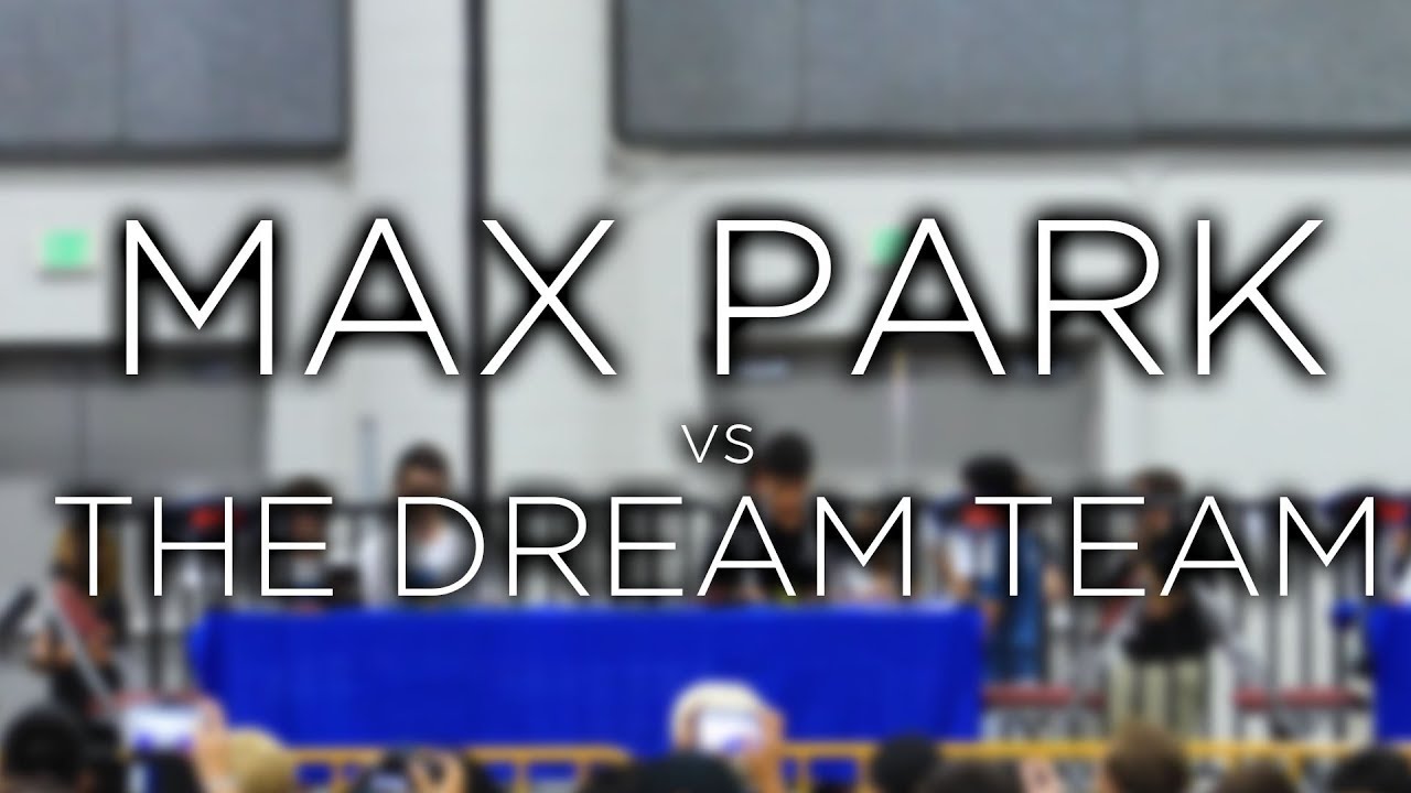 Max Park vs the Dream Team 2-7 Relay - CubingUSA Nationals 2018