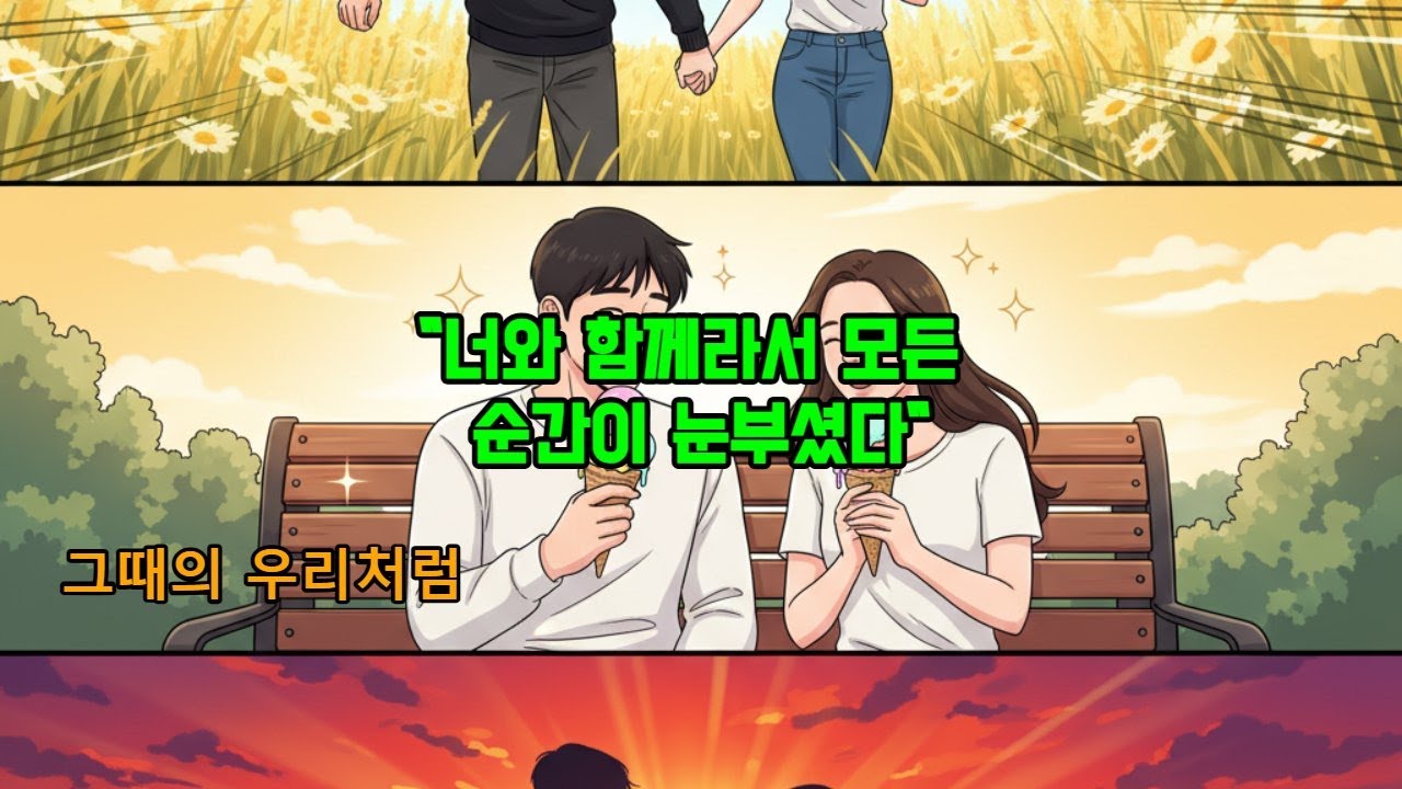 그때의 우리처럼... 다시 한번만 웃어줄 수 있다면 ｜ 준산(작사/곡) - ai가수 주니