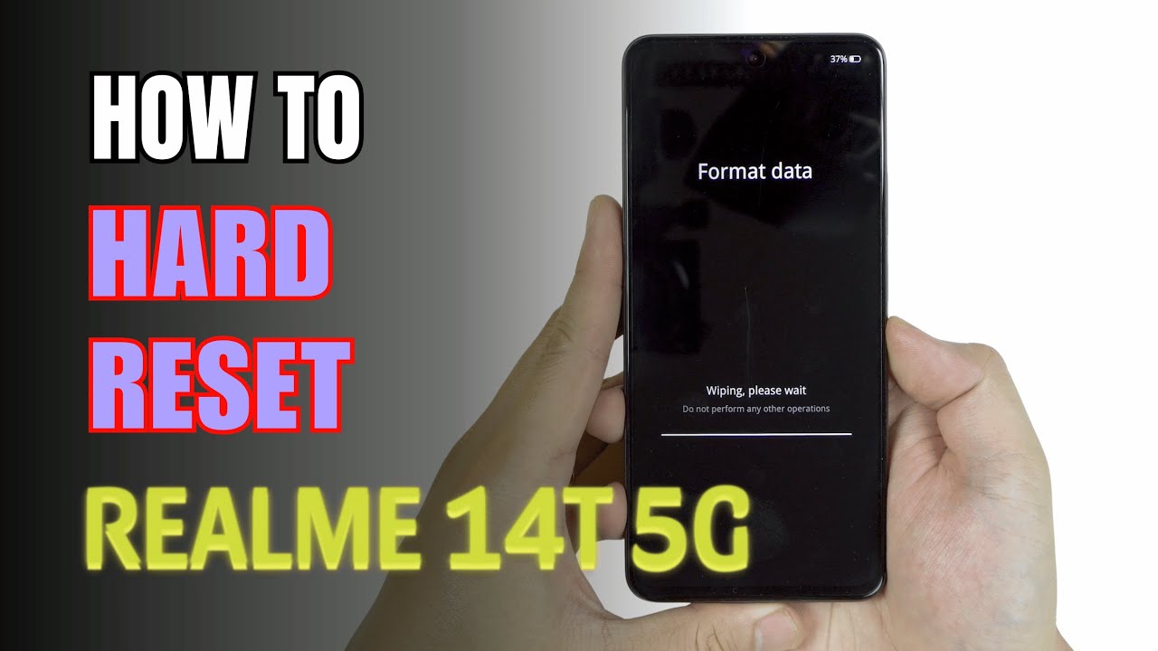 How to Hard Reset Realme 14T 5G
