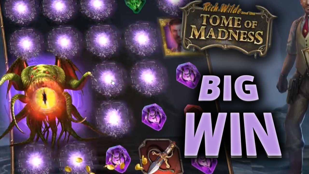 TOME OF MADNESS SLOTS BIG WIN (5940 &euro;)