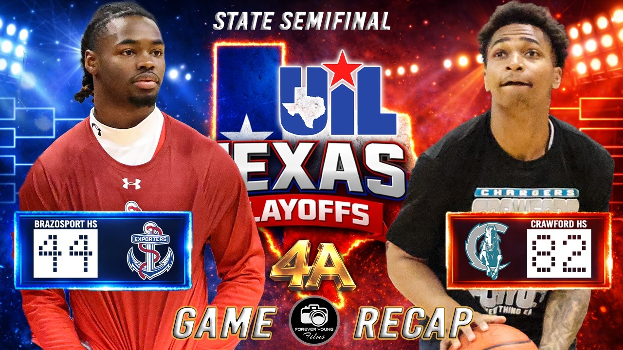 UIL 4A Texas State Semifinal | GAME RECAP | Brazosport HS vs Almeta Crawford HS