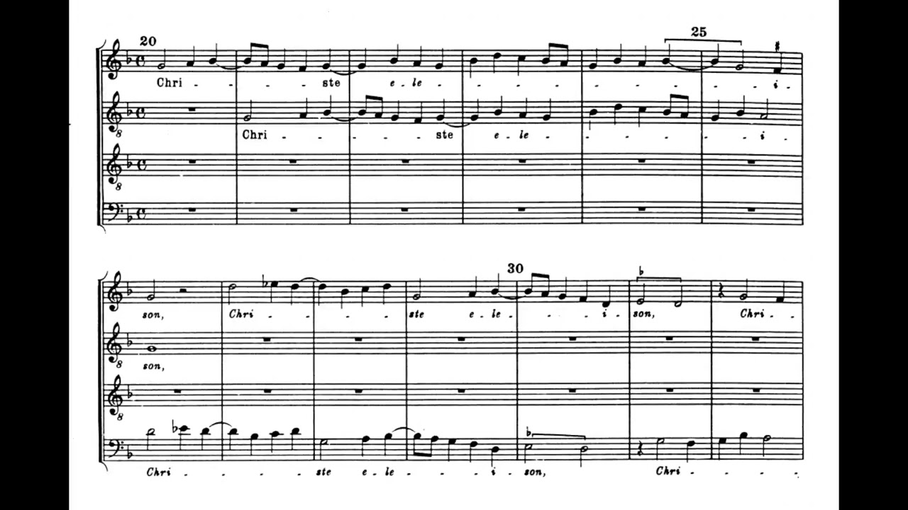 Busnois: Missa L'homme armé - Kyrie - Binchois Consort