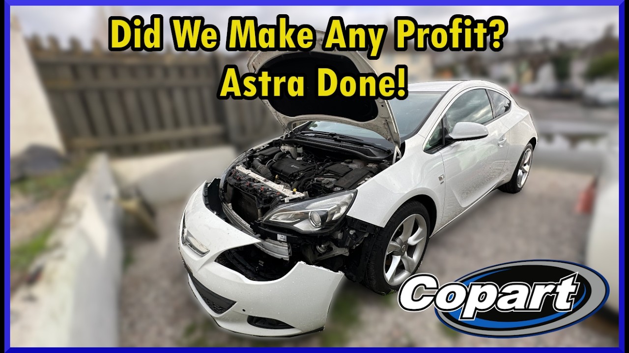 I REBUILT My WRECKED £550 Astra GTC from COPART!
