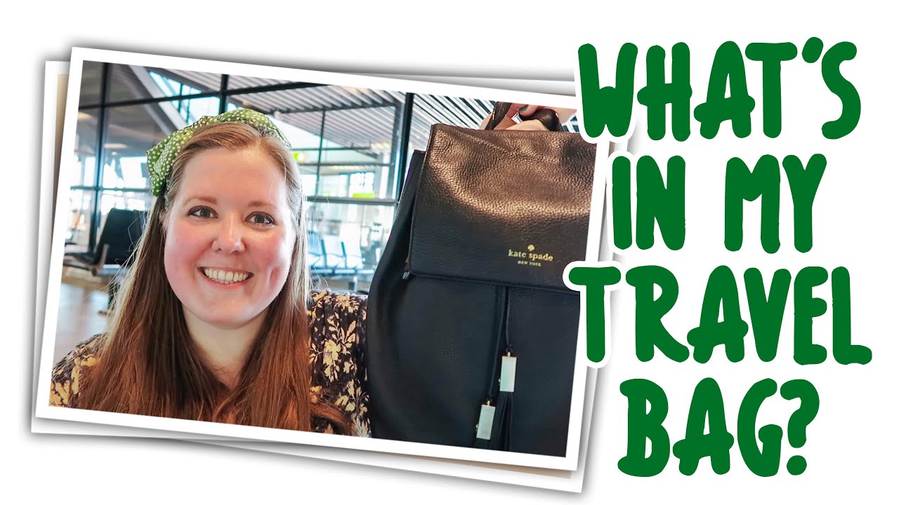 what's in my TRAVEL BAG for Dublin? small backpack! Aer Lingus personal item as only hand luggage