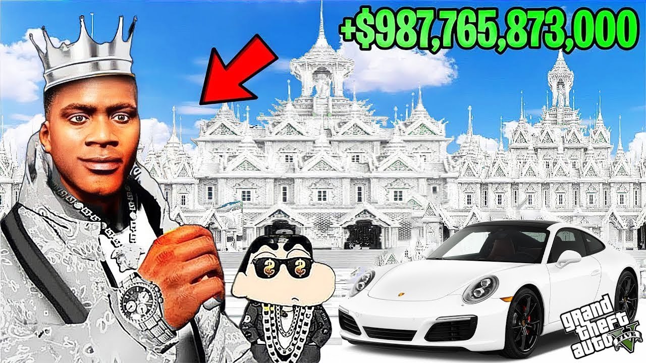FRANKLIN TOUCH ANYTHING BECOME GOLD AND DIAMOND ll EVERYTHING IS FREE || AGAIN IN JAIL