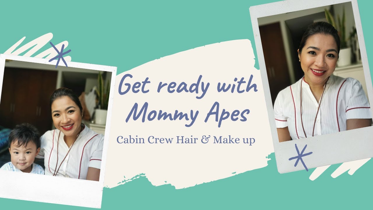 Get Ready to Fly with Me | Emirates Flight Attendant Hair and Make up