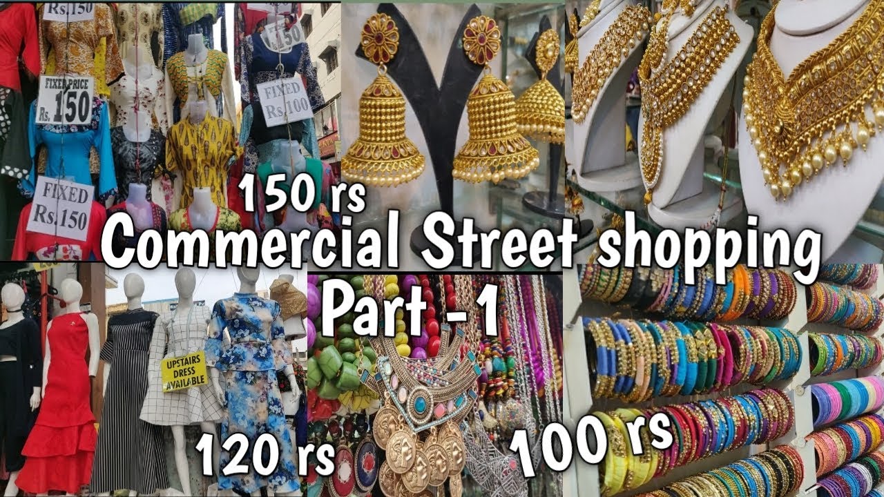 Commercial street shopping- Part-1 | Bangalore shopping|Shopping guide