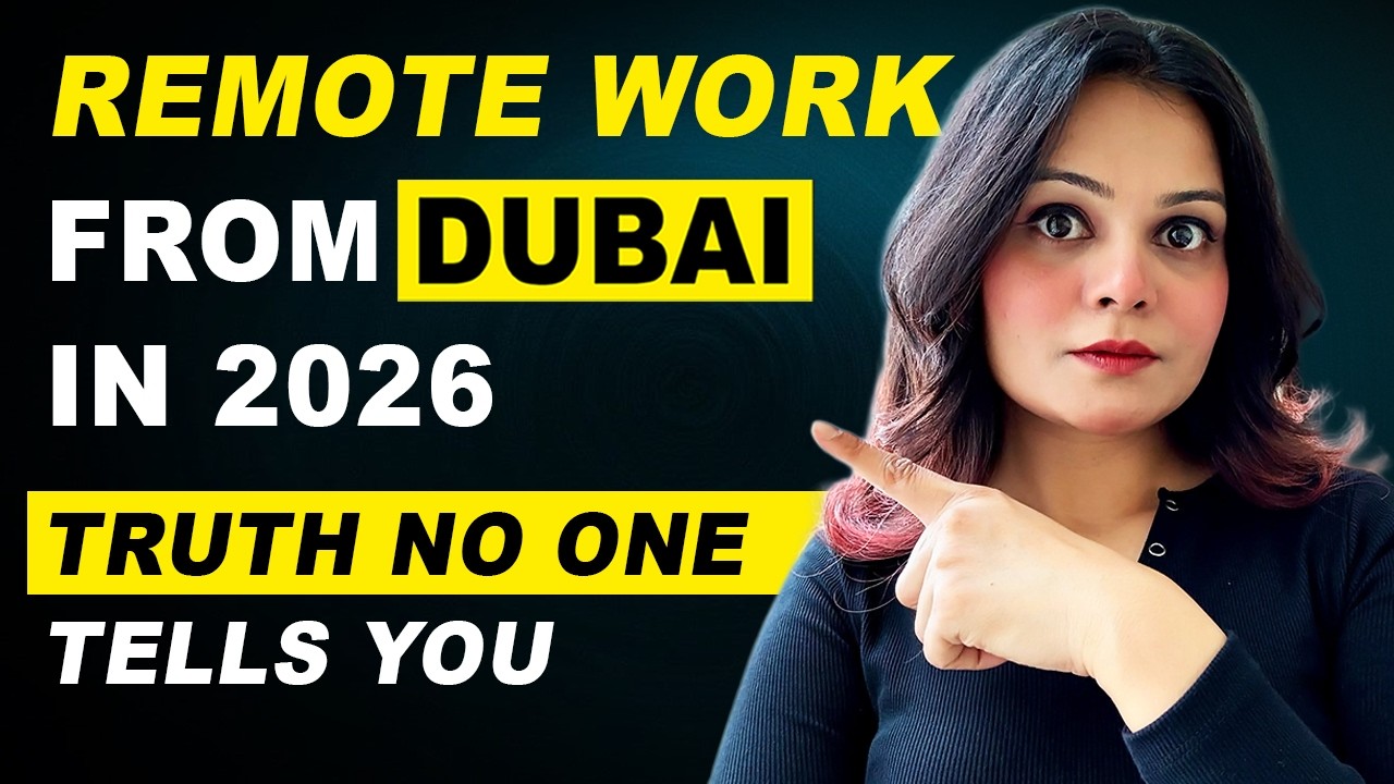 Remote Work From Dubai in 2026 &ndash; Truth No One Tells You 🇦🇪