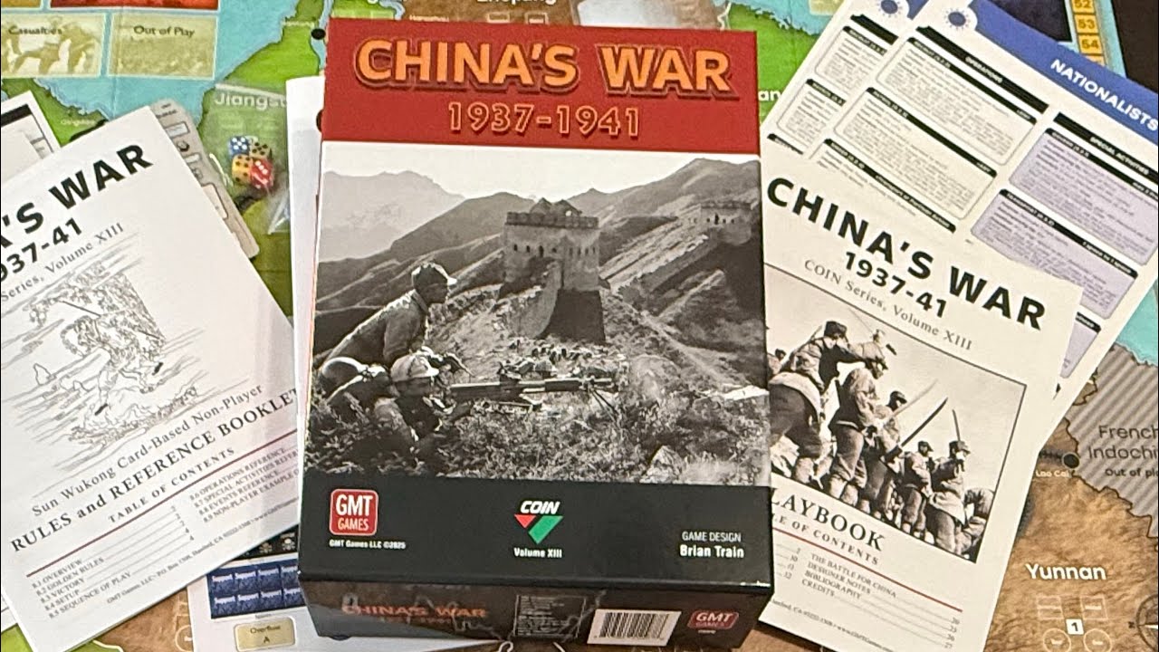 Война в Китае 1937-1941 (GMT) — распаковка и первый взгляд