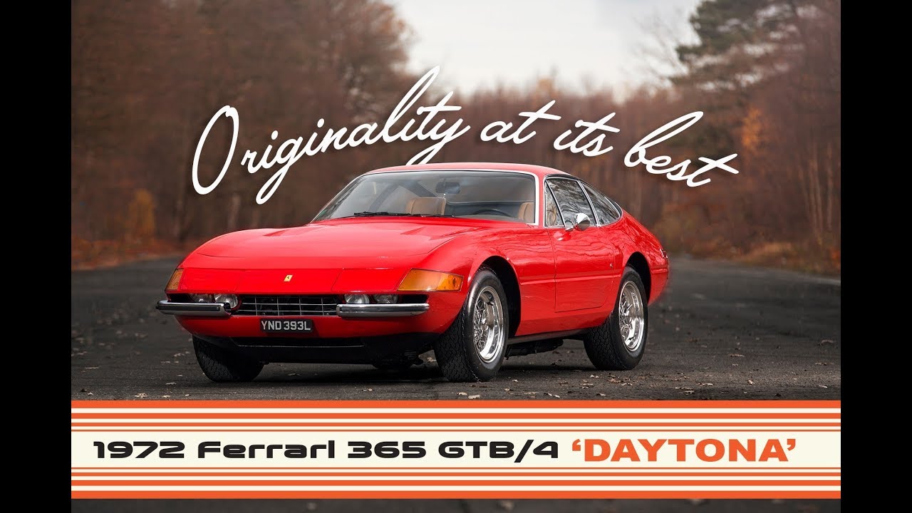 1972 Ferrari 365 GTB/4 &lsquo;Daytona&rsquo;