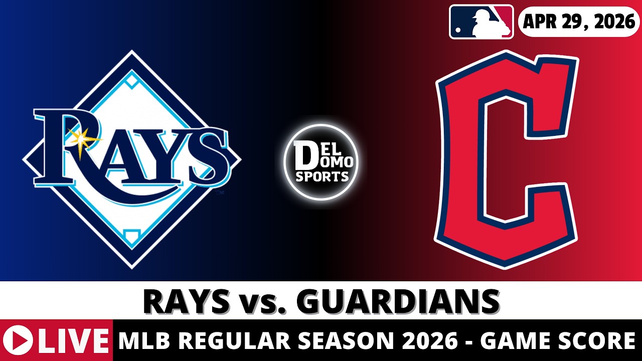 TAMPA BAY RAYS VS CLEVELAND GUARDIANS ⚾️ MLB Game Score Radio Play-by-Play