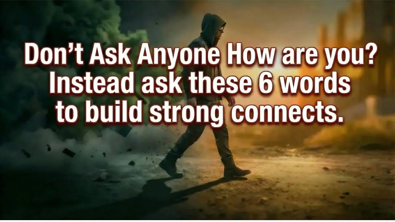 Replace How are you with THESE 6 WORDS? I Stoicism I Stoic Secrets