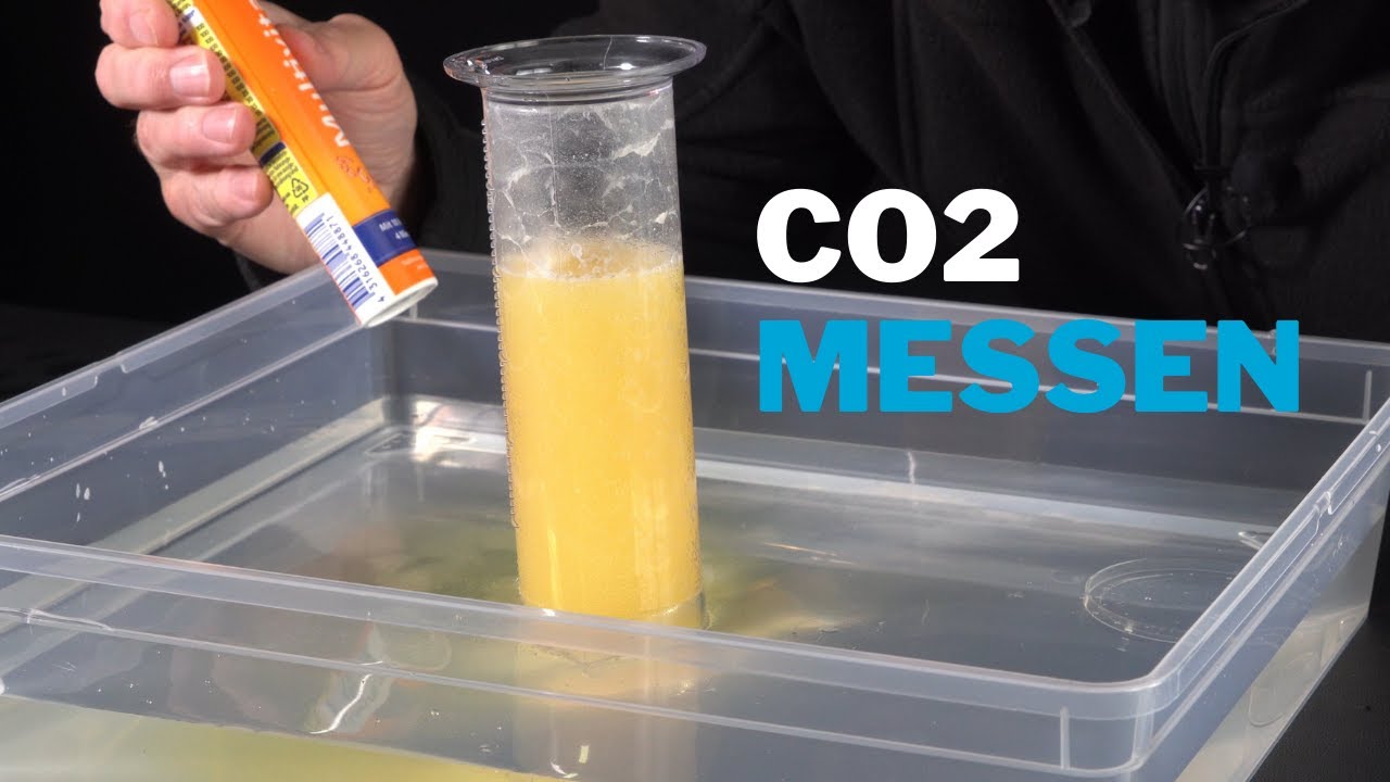 Wie viel CO2 erzeugt Brausetablette? Experiment zum Nachmachen