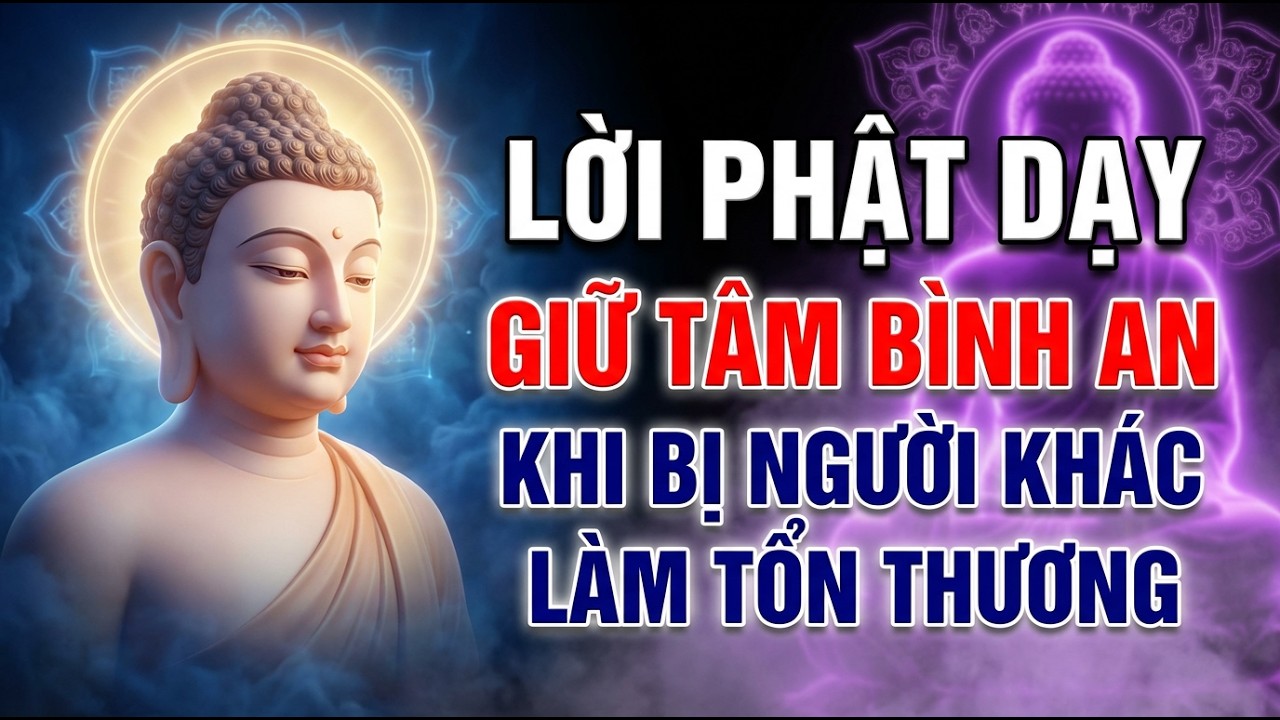 Lời phật dạy: Khi chúng ta bị người khác làm tổn thương thì ta nên làm gì? | Quiet the mind 432Hz.