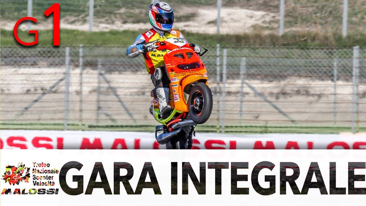 Trofeo Nazionale Scooter Velocità VALLELUNGA - GARA 1 INTEGRALE - Trofei Malossi 2017