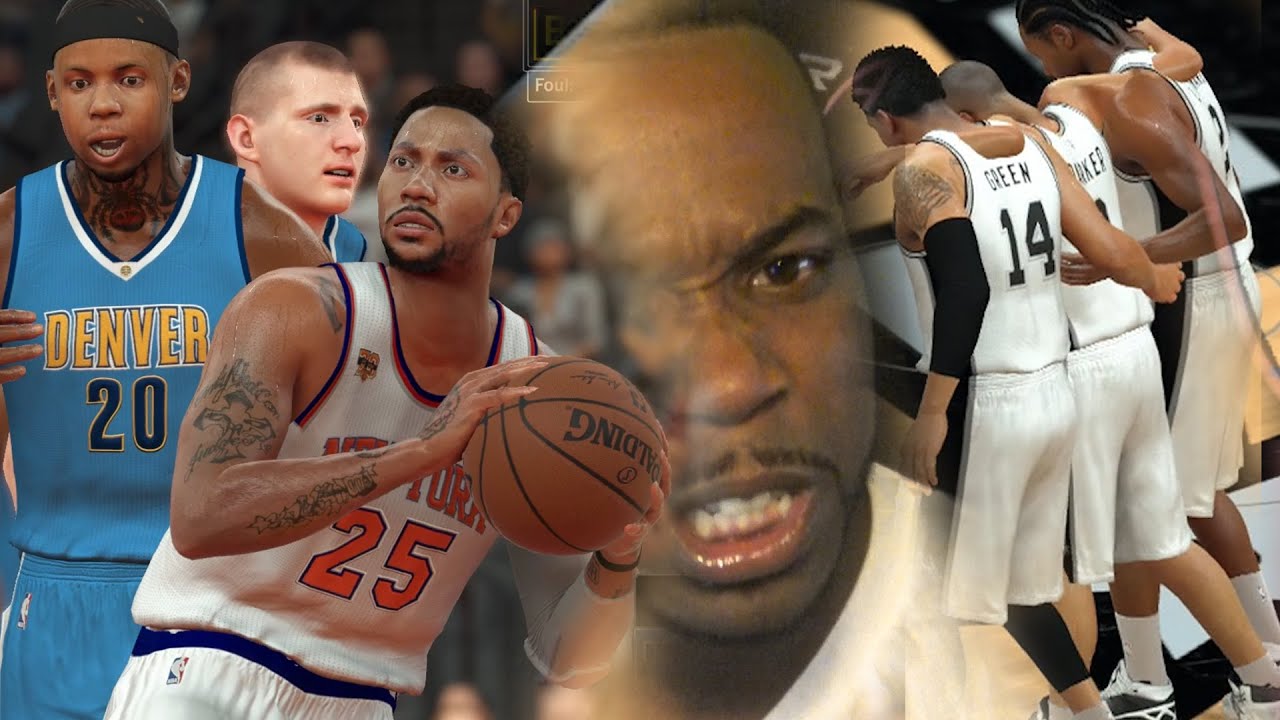 TRYING TO INJURE DERRICK ROSE! VS New York Knicks! THIS IS BULLSH&T! NBA 2k17 MyCareer Gameplay