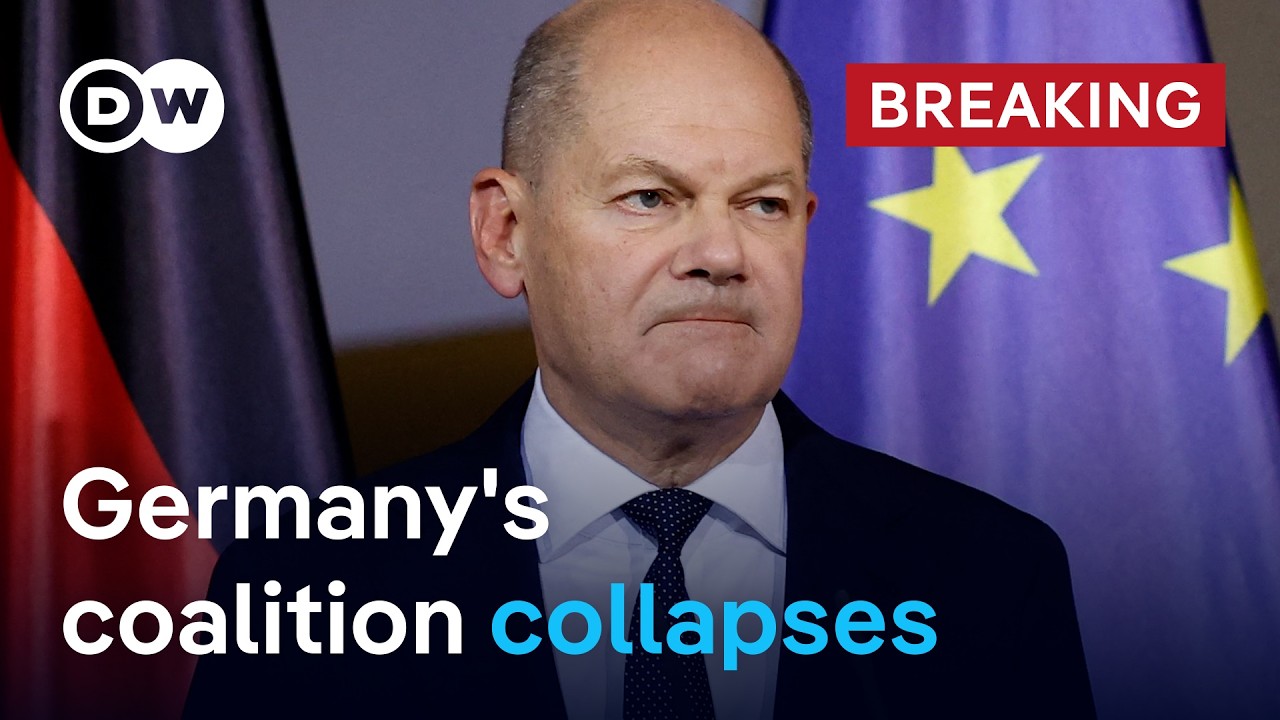 Germany's coalition collapses as confidence vote planned | DW News