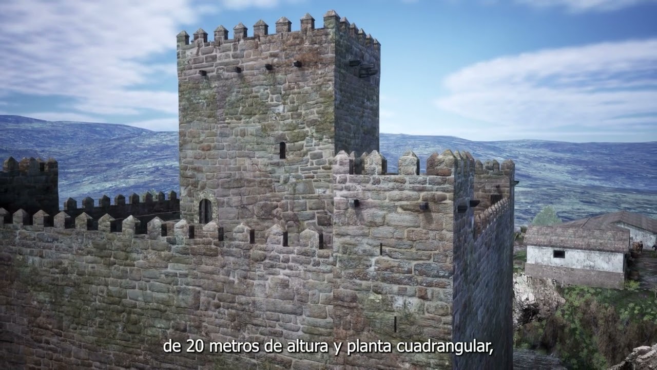 Reproducción virtual en 3D del Castillón de Sangüesa / Zangoza