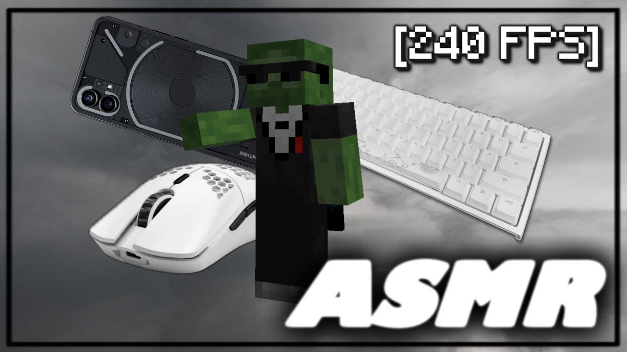 Keyboard + Mouse ASMR w/Lo-Fi | Hypixel Bedwars
