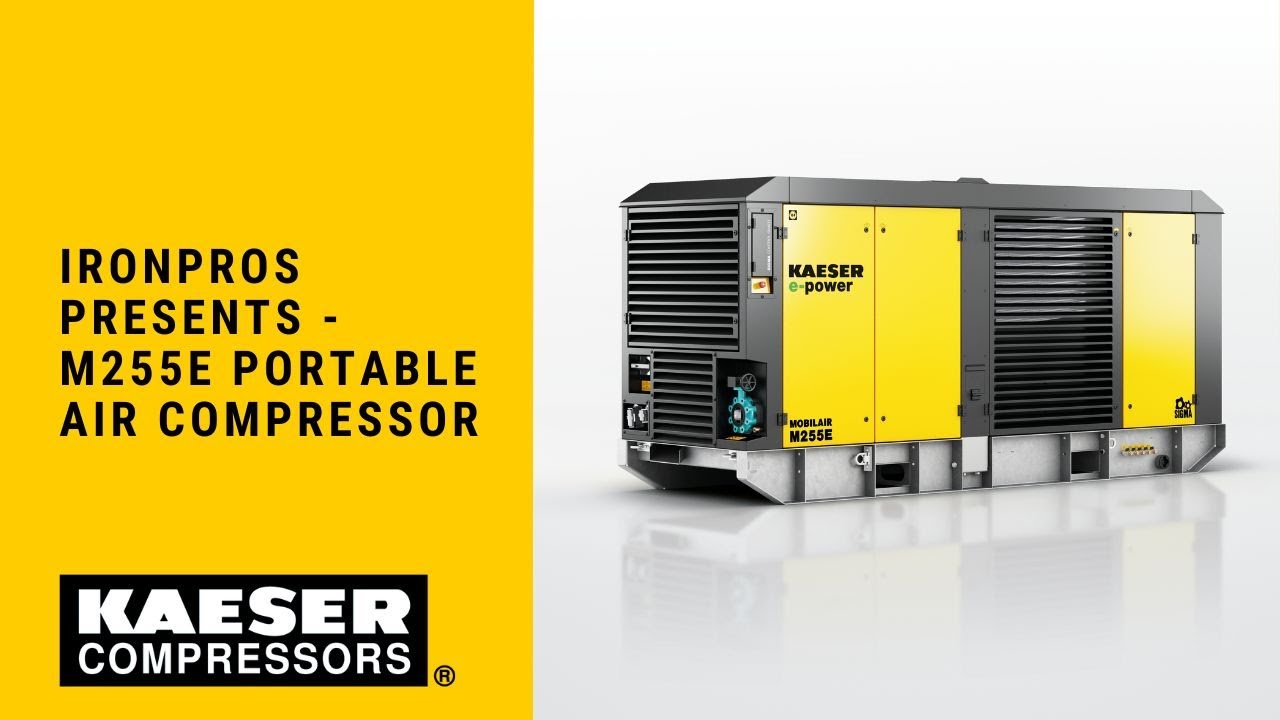 IRON PROS PRESENTS: MOBILAIR M255E PORTABLE AIR COMPRESSOR
